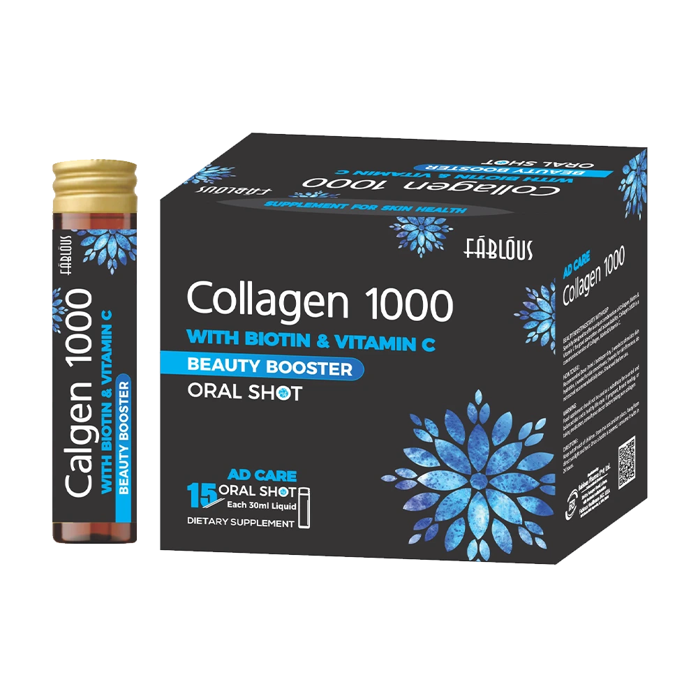 Collagen 1000 Beauty Booster – Pack of 15 Shots – 30ml/Shot